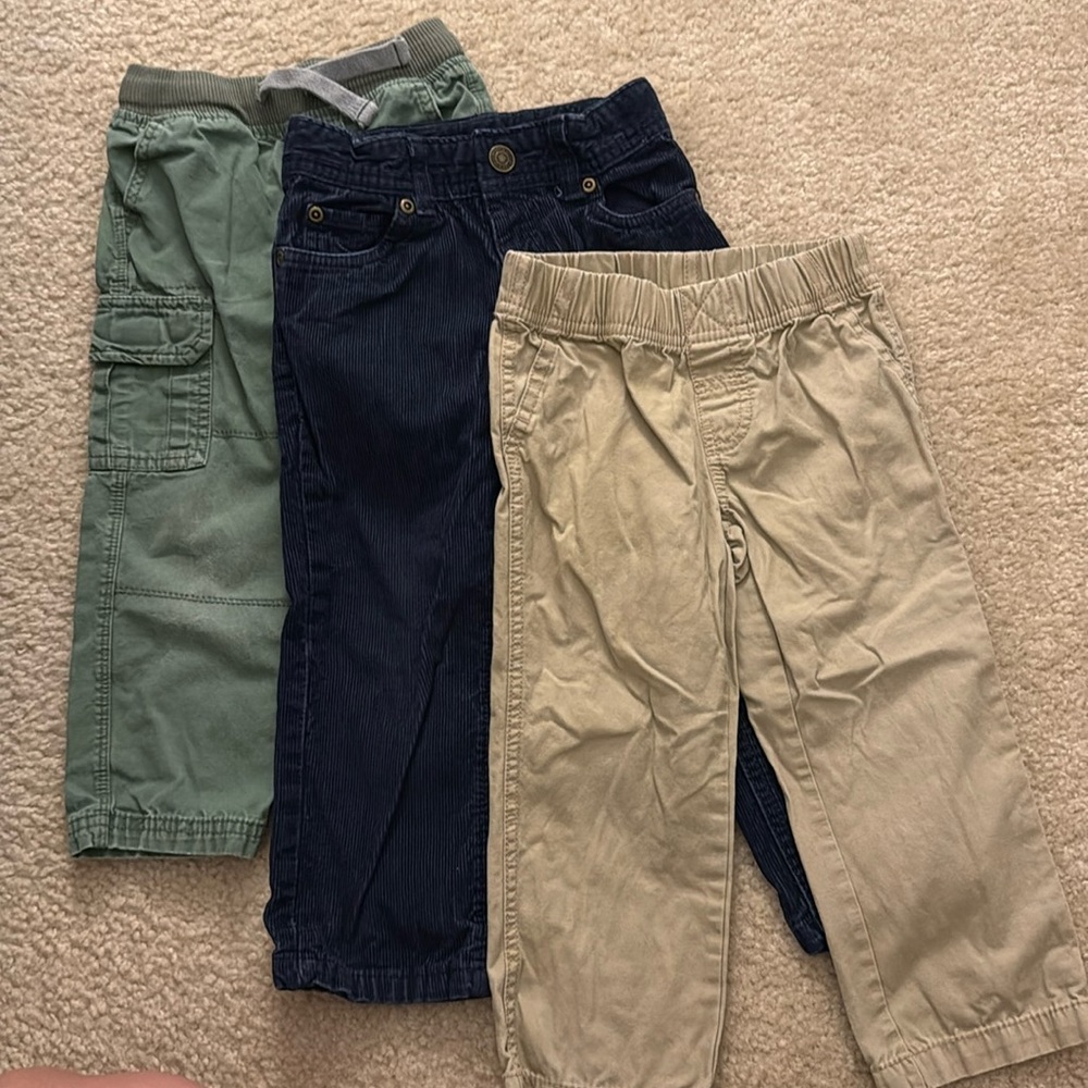 Toddler Boys Pants Bundle